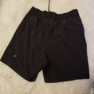 Black athletic/yoga shorts